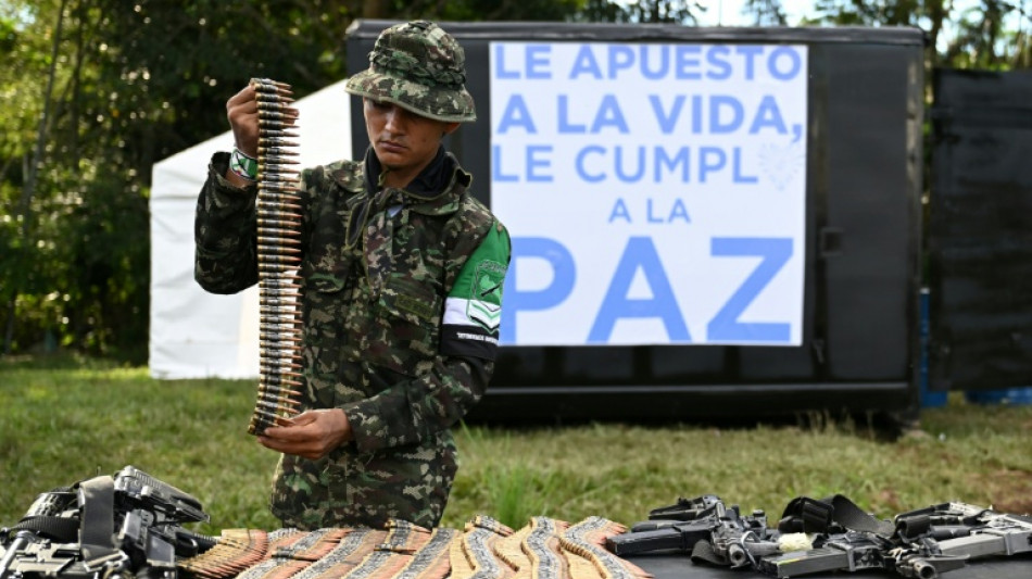  Colombie: accord de paix avec le gouvernement Petro, une centaine de gu&eacute;rilleros d&eacute;posent les armes 