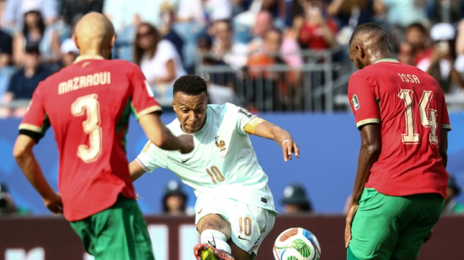  Mbappe, Dembele fire France past Morocco into World Cup semi-finals 