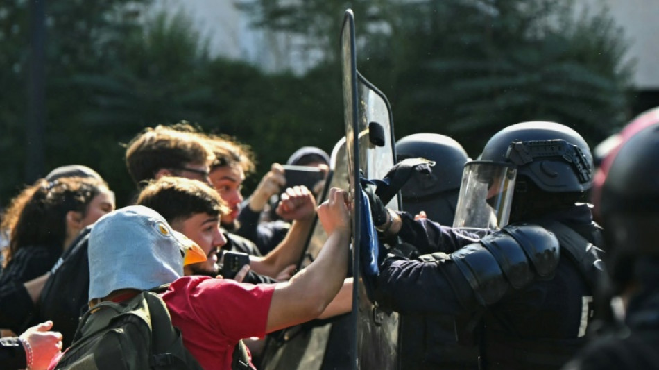  'Eats through a straw': French teens wounded in high school protests 