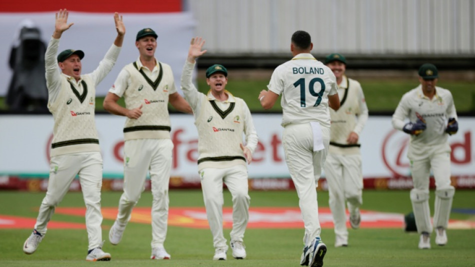  Boland strikes twice for Australia in rain-hit South Africa Test 