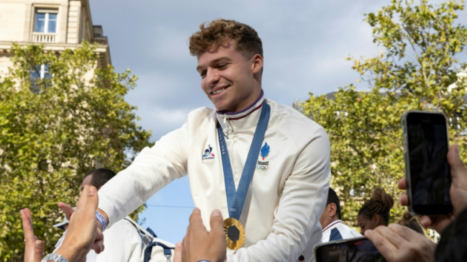 Natation: "Tout le monde me voit diff&eacute;remment", L&eacute;on Marchand &eacute;voque sa nouvelle vie