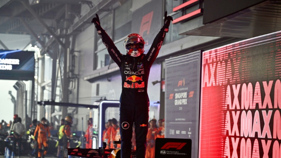  Verstappen wins Singapore Grand Prix for first time 