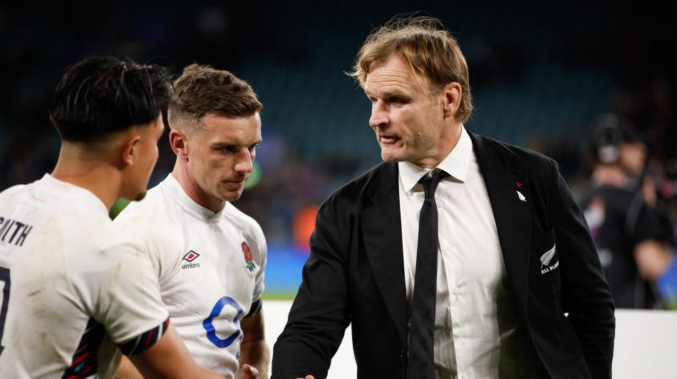 Rugby: 2025 deludente, All Blacks esonerano il tecnico Robertson