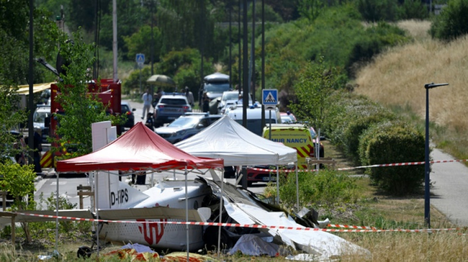  Crash d'avion pr&egrave;s de Nancy: sid&eacute;ration et accompagnement des familles 