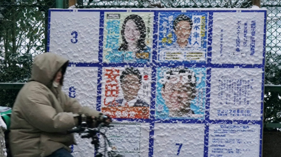  Japaner w&auml;hlen neues Parlament - Sieg der Partei von Regierungschefin Takaichi erwartet 