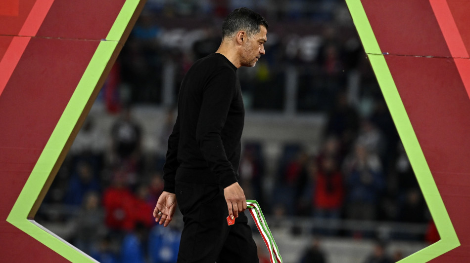 Il Milan "saluta e ringrazia Sergio Conceicao"