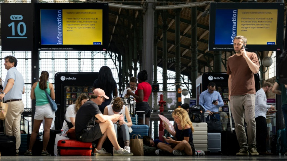  La SNCF se "pr&eacute;pare &agrave; faire face" aux d&eacute;parts en vacances malgr&eacute; les fortes chaleurs 