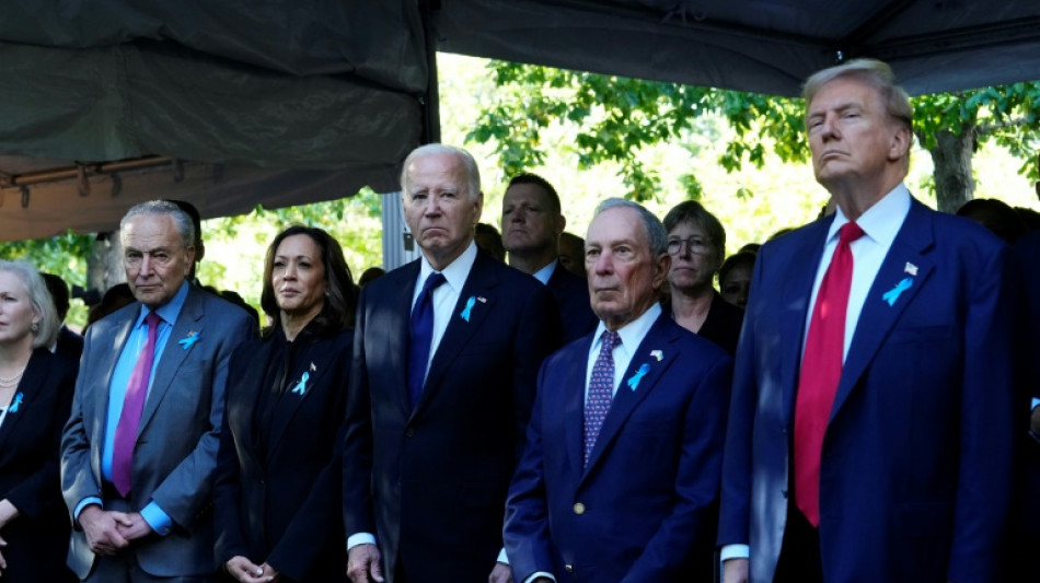 Geste der "Geschlossenheit": Biden setzt K&auml;ppi mit Aufschrift "Trump 2024" auf