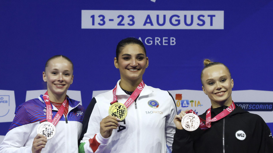  Ginnastica: Esposito 'anno non facile, ma torno a casa con bel risultato' 