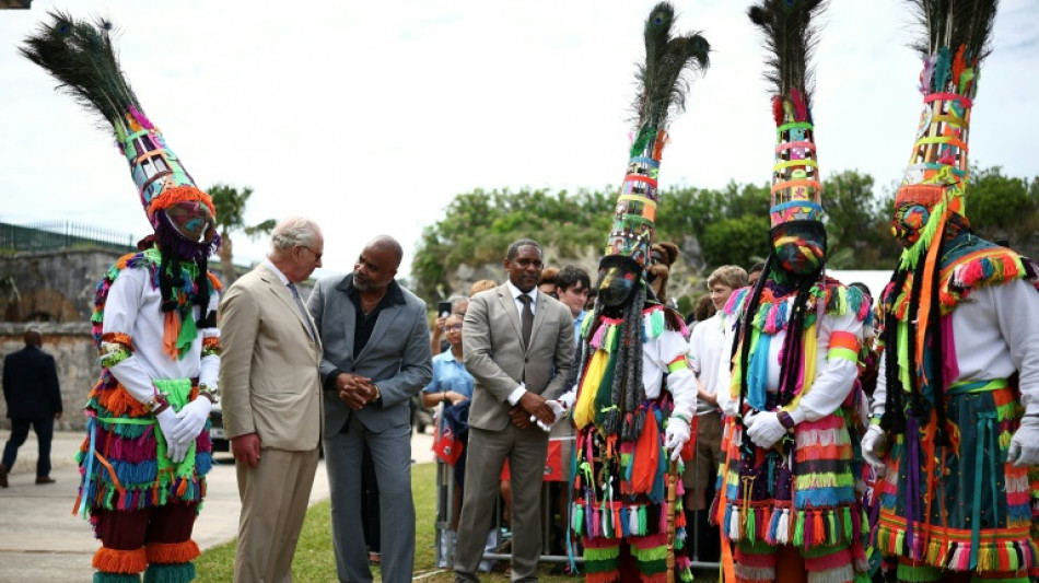  Le roi Charles III aux Bermudes apr&egrave;s sa visite d'Etat aux Etats-Unis 