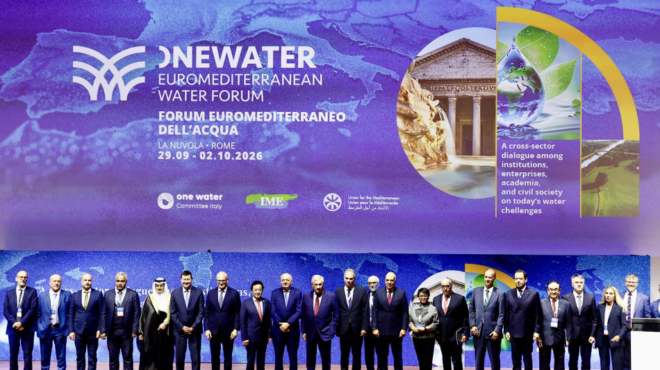  Forum Euromediterraneo Acqua chiude a Roma, oltre 5000 presenze 