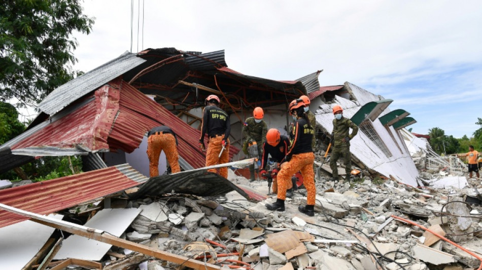 Philippines quake toll rises to 69 as injured overwhelm hospitals