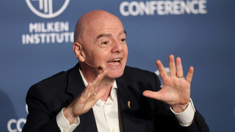  FIFA boss Infantino faces questions on eve of World Cup 