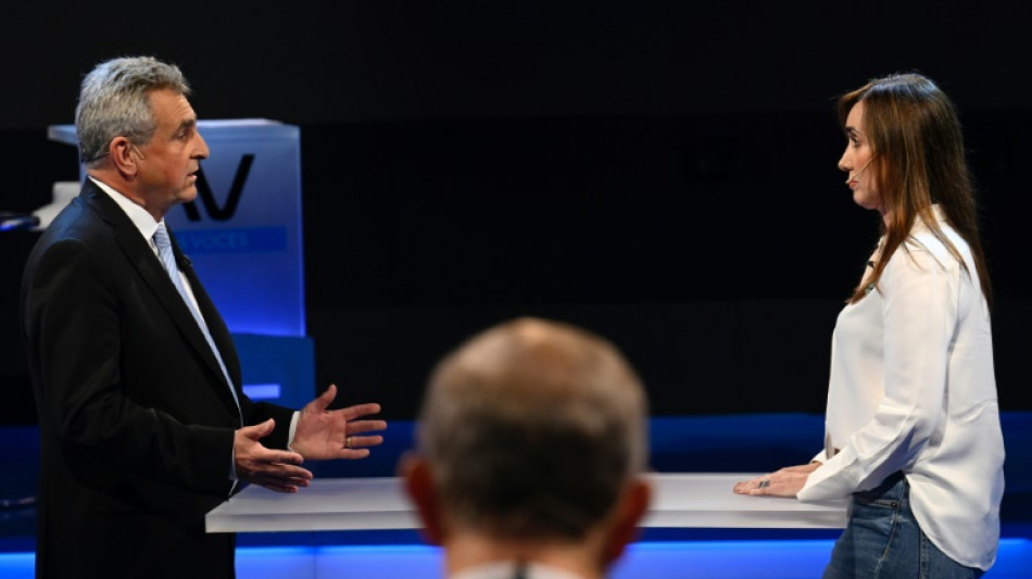 Candidatos &agrave; vice-presid&ecirc;ncia da Argentina trocam farpas em debate