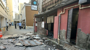 'Many people' feared trapped in mall after big Japan quake