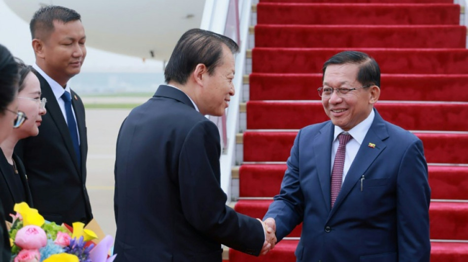  Myanmar's president meets China's Xi in Beijing: state media  