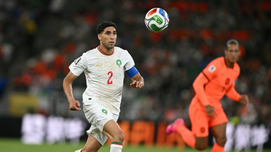  "Mostramos grande for&ccedil;a mental", diz Hakimi ap&oacute;s vit&oacute;ria do Marrocos 