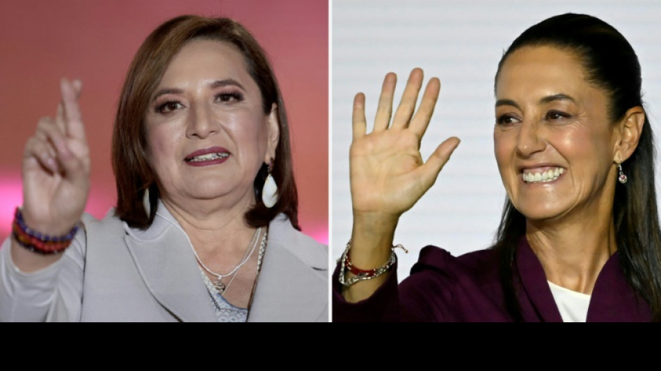 Opositora G&aacute;lvez critica Sheinbaum no debate presidencial mexicano