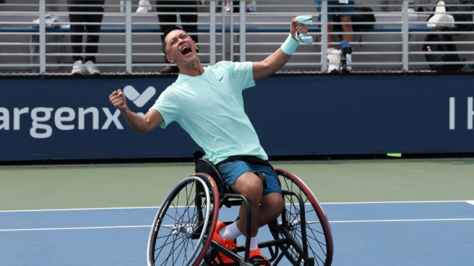 Japan's Oda completes career golden Slam at US Open