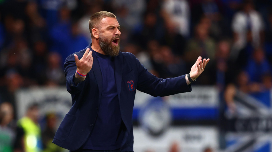  Genoa: De Rossi, qui sto benissimo ma non posso promettere nulla 