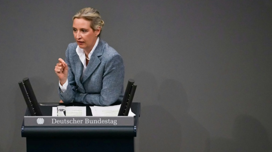 Bundestag: Weidel wirft "Papierkanzler" Merz Wahlbetrug beim Haushalt vor