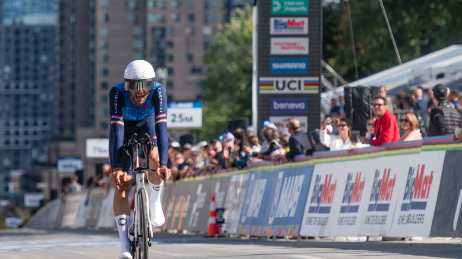  Mondiali ciclismo: Italia d'oro nel Team Relay a Montreal 