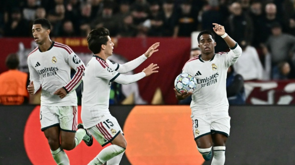  Com gol de Endrick, Real Madrid vence Roma de virada (4-3) na Champions 