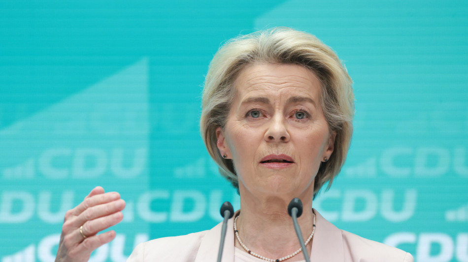 Von der Leyen al Ppe, 'iniziamo da maggioranza S&D-Renew'