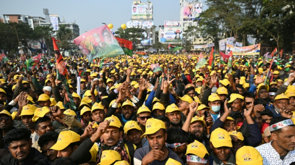 Bangladesh launches campaigns for first post-Hasina elections