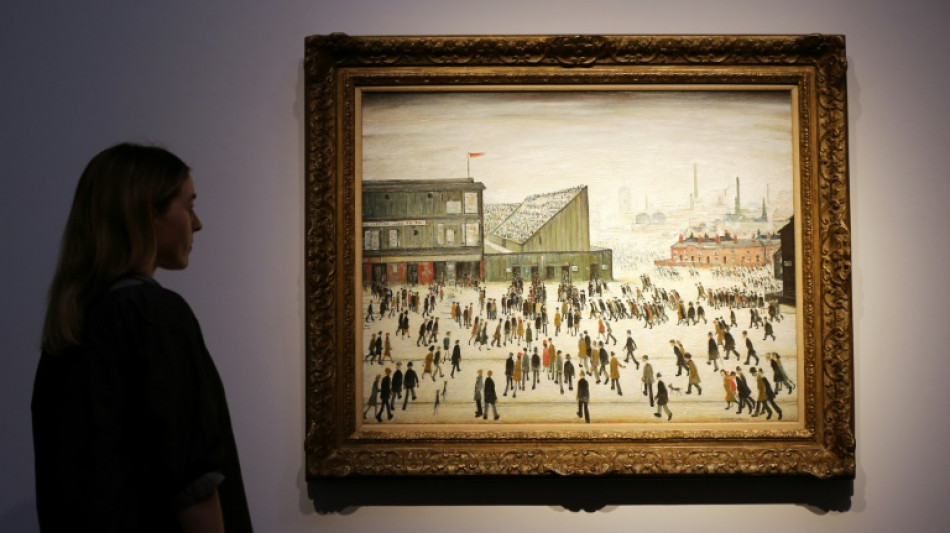 L.S. Lowry's 'Going to the Match' sells for nearly &pound;8m