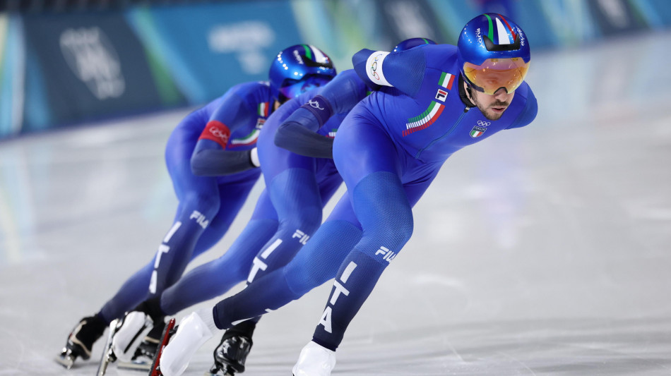  Abodi celebra l'oro del pattinaggio 'dopo 20 anni l'Italia di nuovo in Paradiso' 