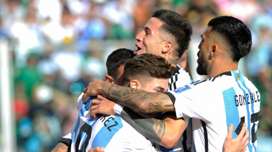 Mesmo sem Messi, Argentina vence Bol&iacute;via em La Paz pelas Eliminat&oacute;rias da Copa-2026