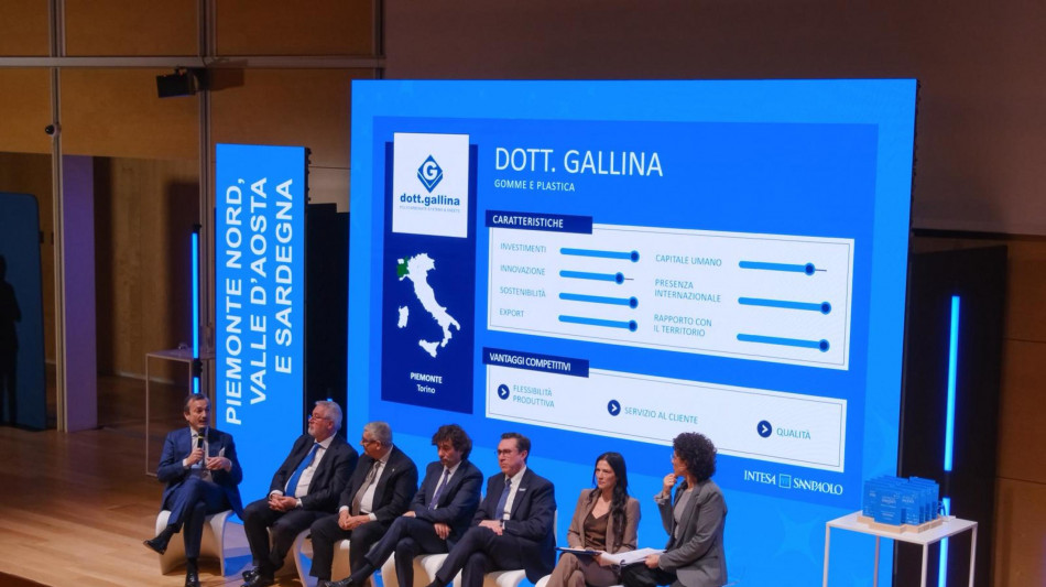  Intesa Sanpaolo premia a Torino dieci pmi eccellenti 