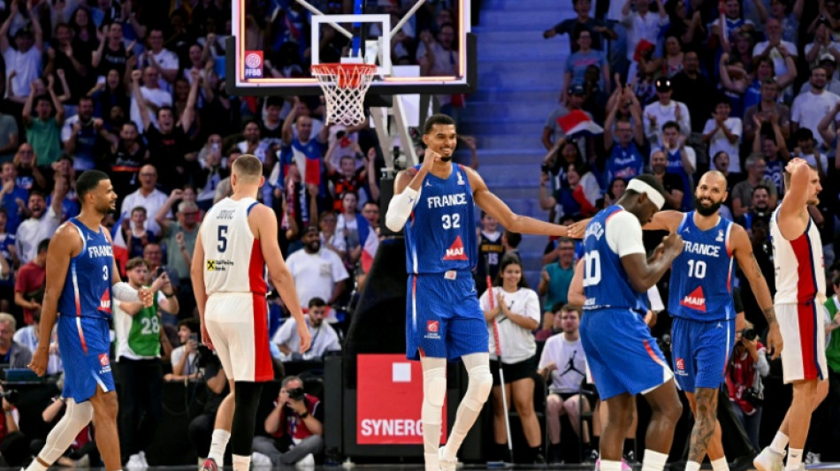  Basket: en un &eacute;clair, les Bleus de Wembanyama prennent leur revanche face aux Serbes 