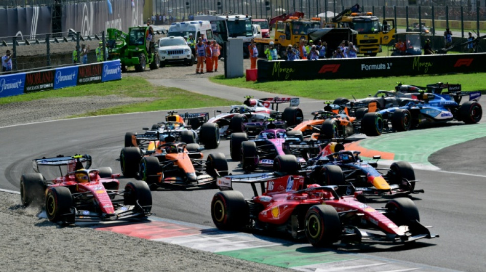  F1: Leclerc avoue qu'il est "all&eacute; trop loin" avec Hamilton au d&eacute;part &agrave; Monza 