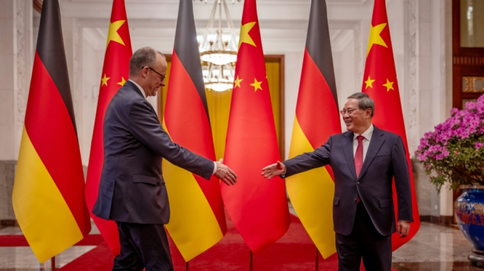  Germany's Merz meets Xi in China, seeking closer ties 