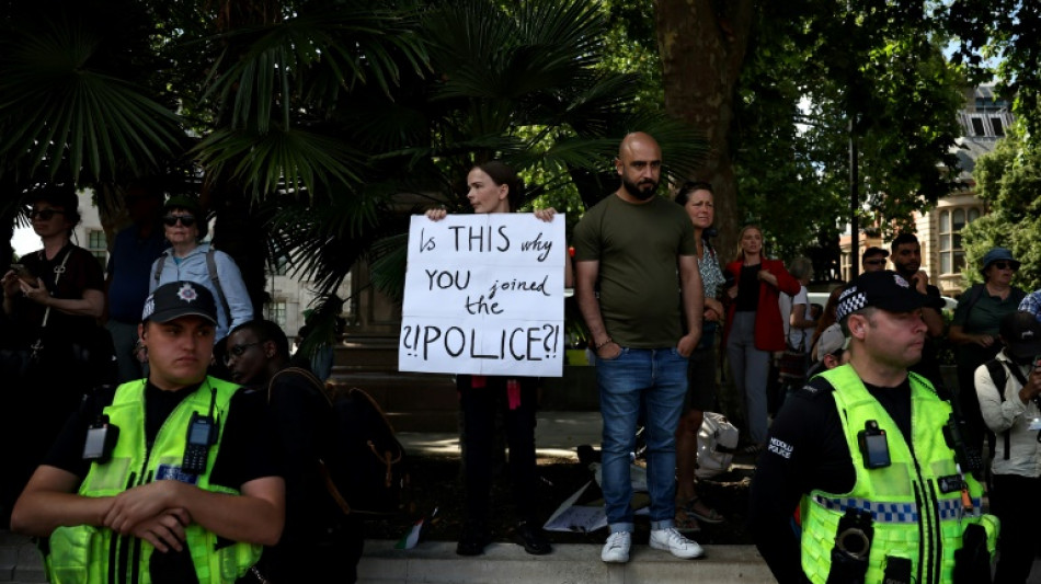 UK arrests 200 backing banned pro-Palestine group