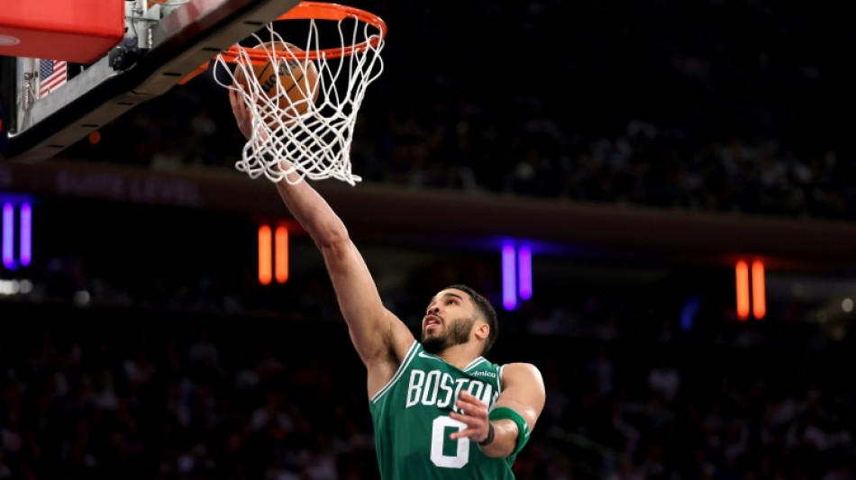 Celtics overwhelm Knicks to pull within 2-1 in NBA playoff series