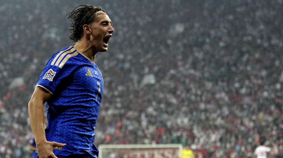  Nations League: Pio Esposito "Ci tenevo a segnare per dedicare il gol a mia nonna' 
