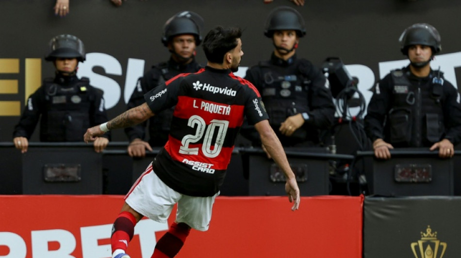  Flamengo enfrenta Lan&uacute;s na Argentina pelo jogo de ida da Recopa Sul-Americana 
