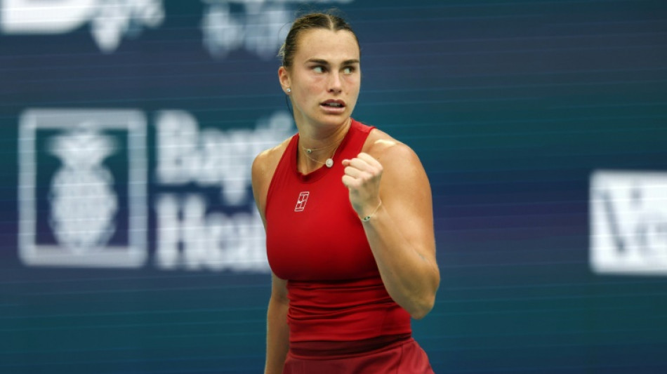Aryna Sabalenka conquista seu primeiro t&iacute;tulo do WTA 1000 de Miami