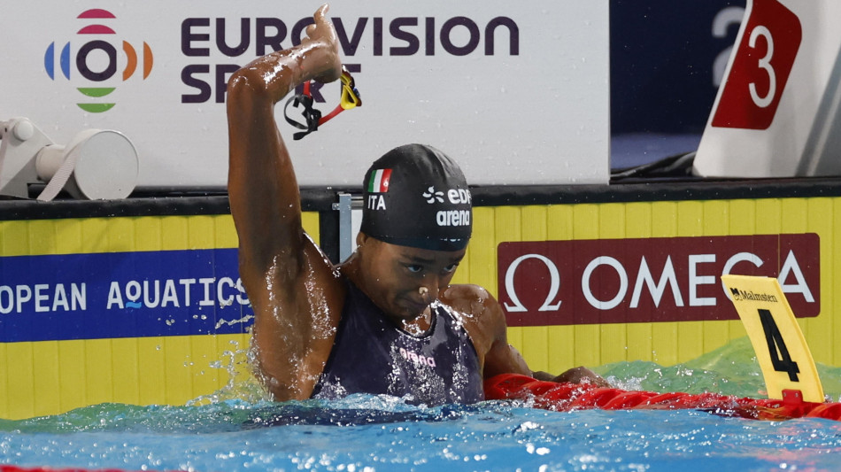  Europei nuoto: argento Italia nella staffetta 4x100 stile libero femminile 
