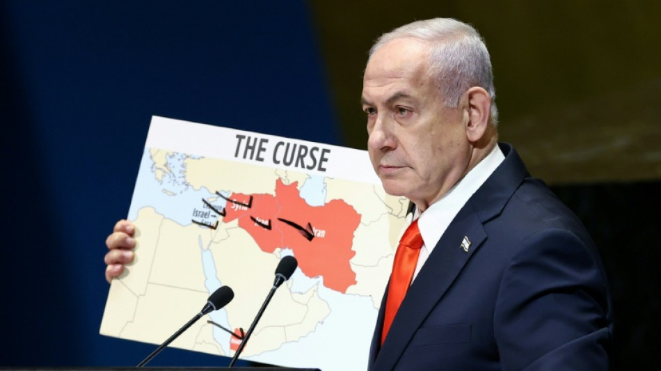  Em tom combativo, Netanyahu dispara contra seus cr&iacute;ticos na ONU 