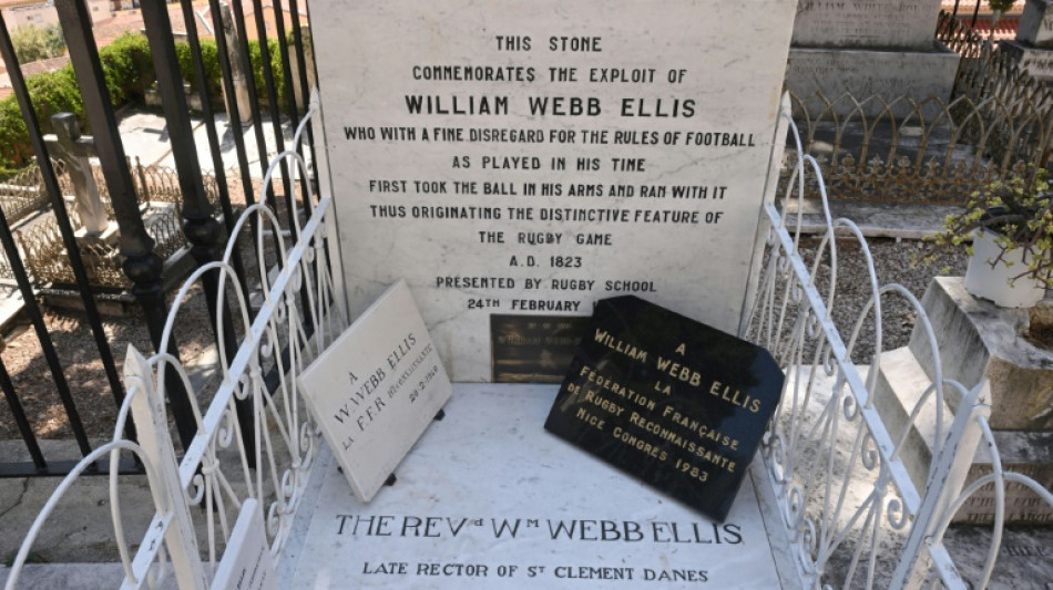 Menton, derni&egrave;re demeure du pionnier du rugby William Webb Ellis, revendique son h&eacute;ritage