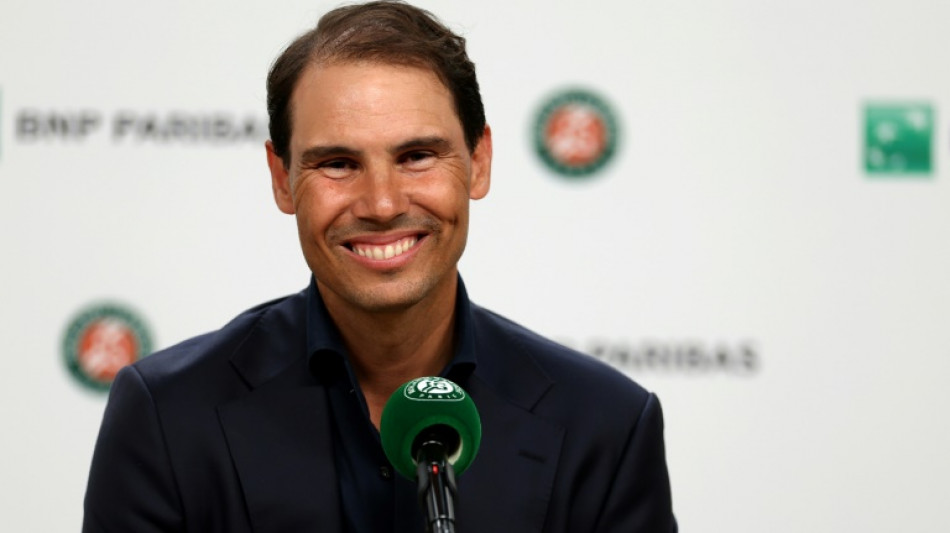 Roland-Garros: "le tennis ne me manque pas beaucoup", reconnait Rafael Nadal
