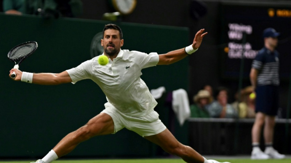  Djokovic, Sinner hope for easier ride after Wimbledon scares 