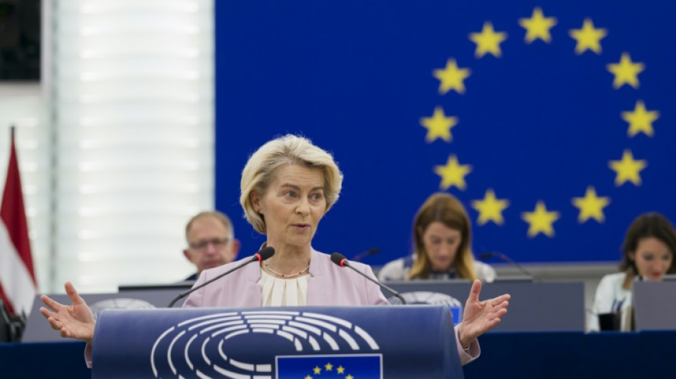 EU chief von der Leyen comfortably survives confidence vote