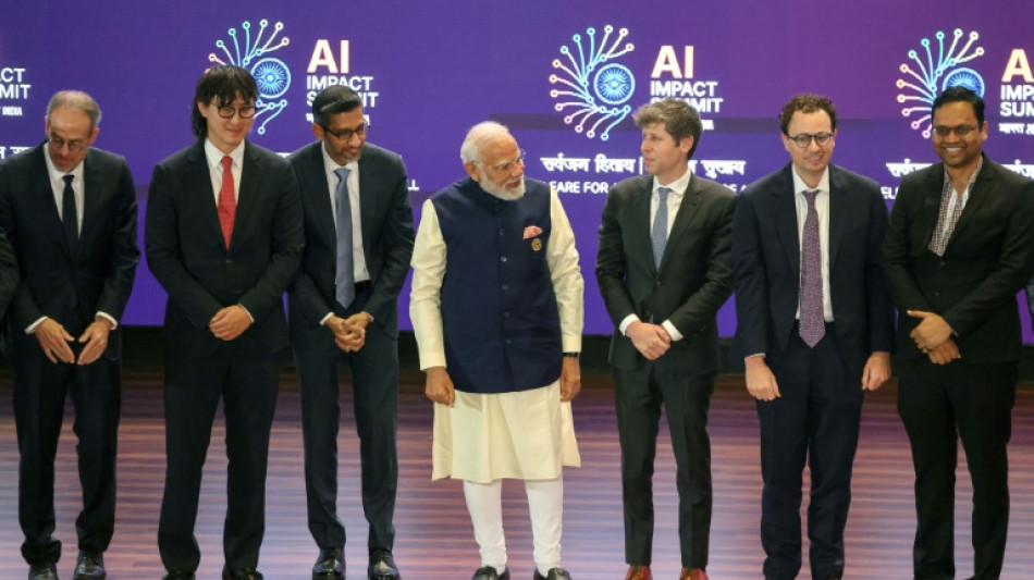  India's Modi calls for inclusive tech at AI summit 