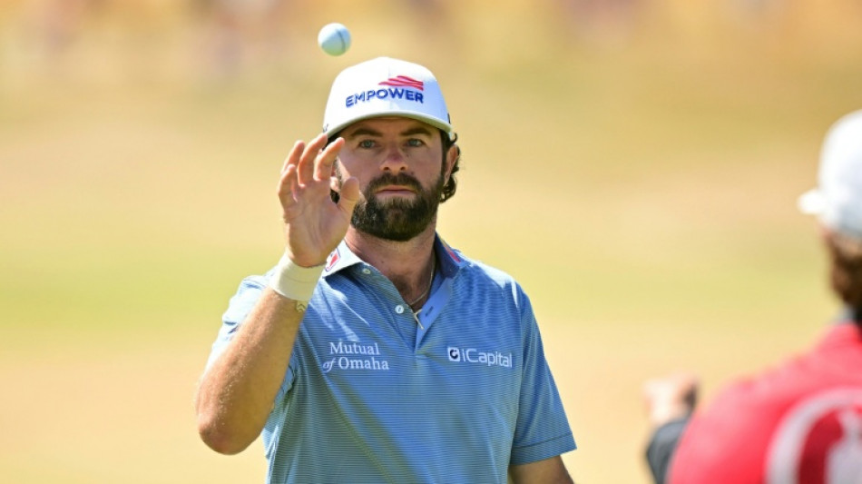 Young charges into British Open lead as Scheffler comes up short