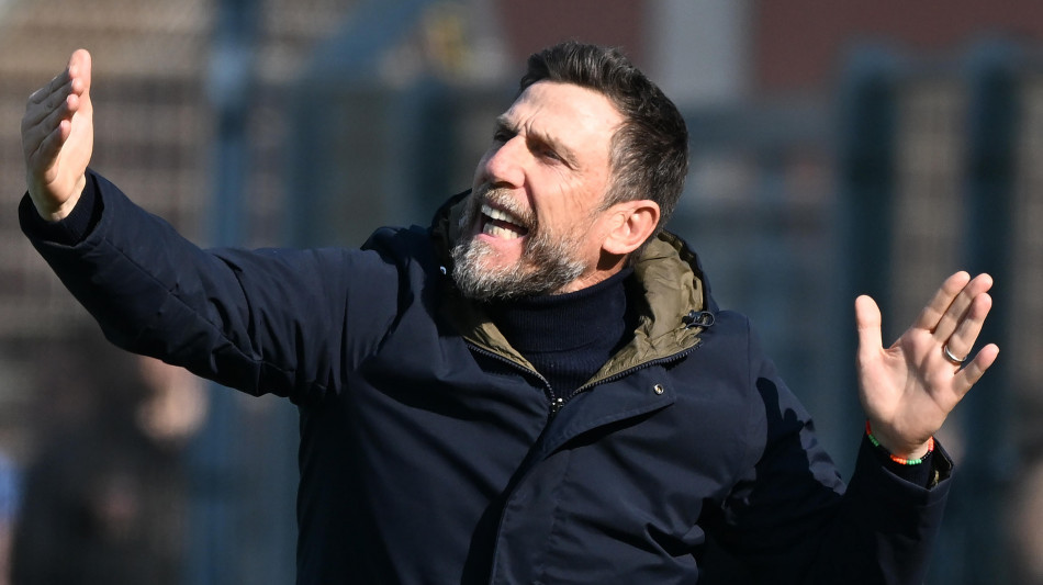 Calcio: Di Francesco, 'restare ancorati al gruppo salvezza'